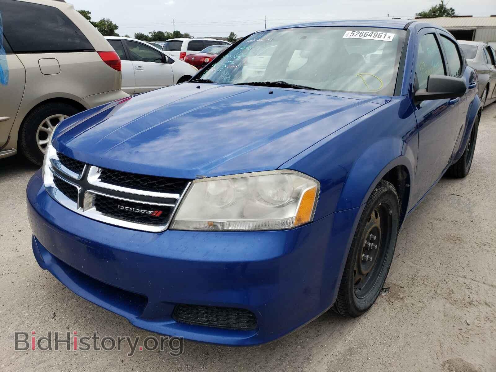 2013 DODGE AVENGER - VIN: 1C3CDZAB8DN632165 - Photo 2