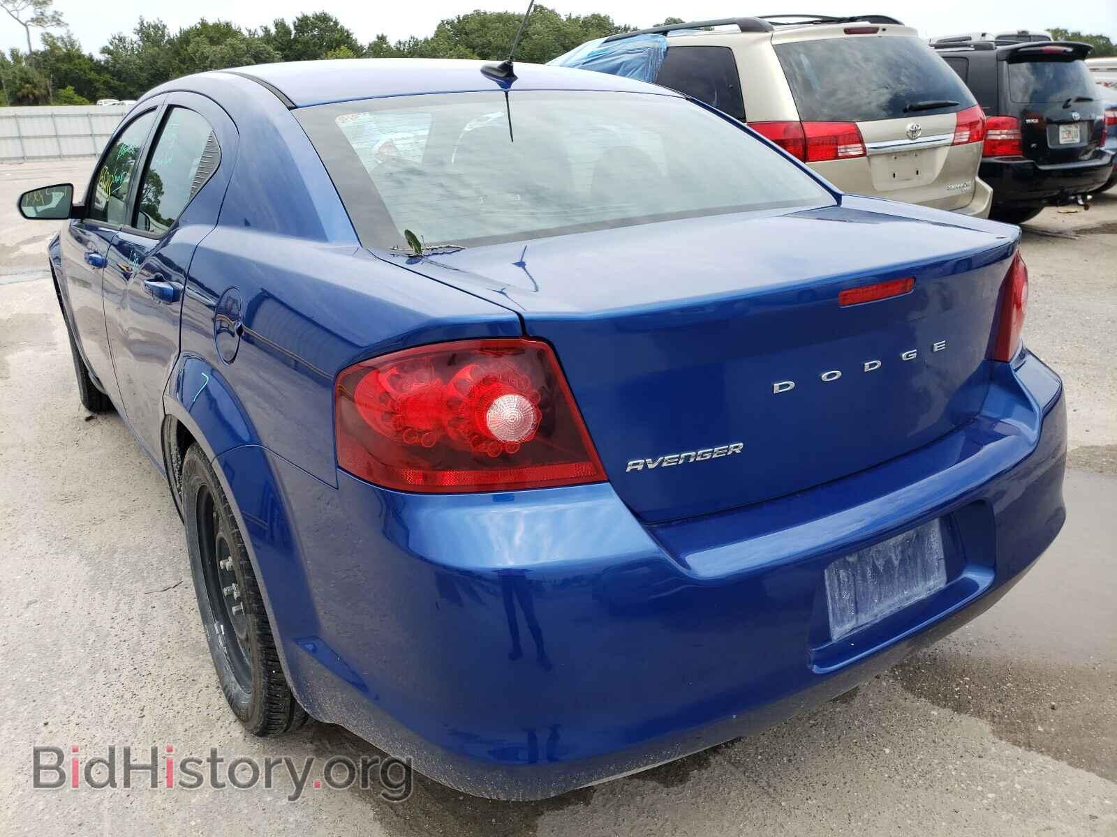 2013 DODGE AVENGER - VIN: 1C3CDZAB8DN632165 - Photo 3