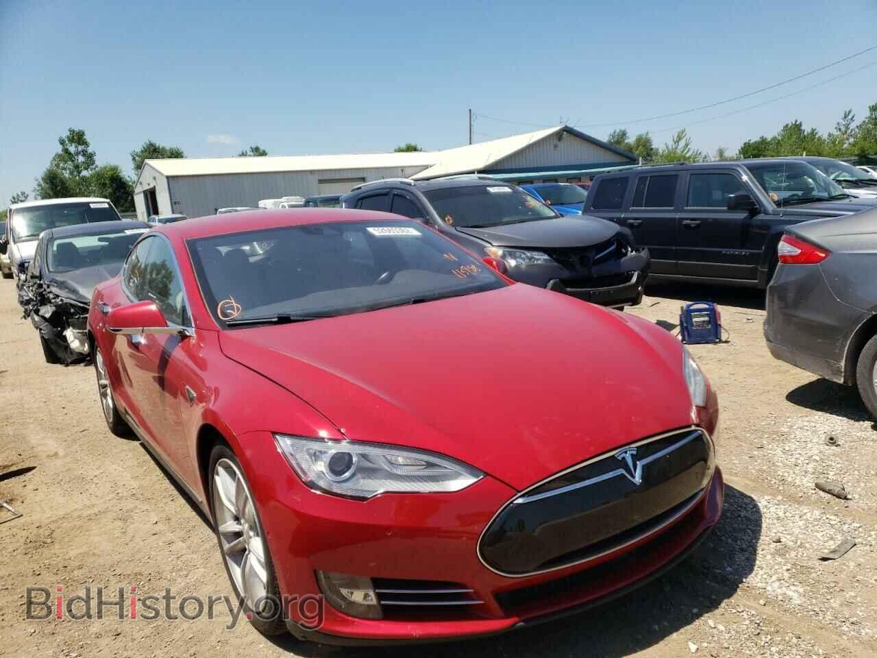 Photo 5YJSA1E24FF115958 - TESLA MODEL S 2015