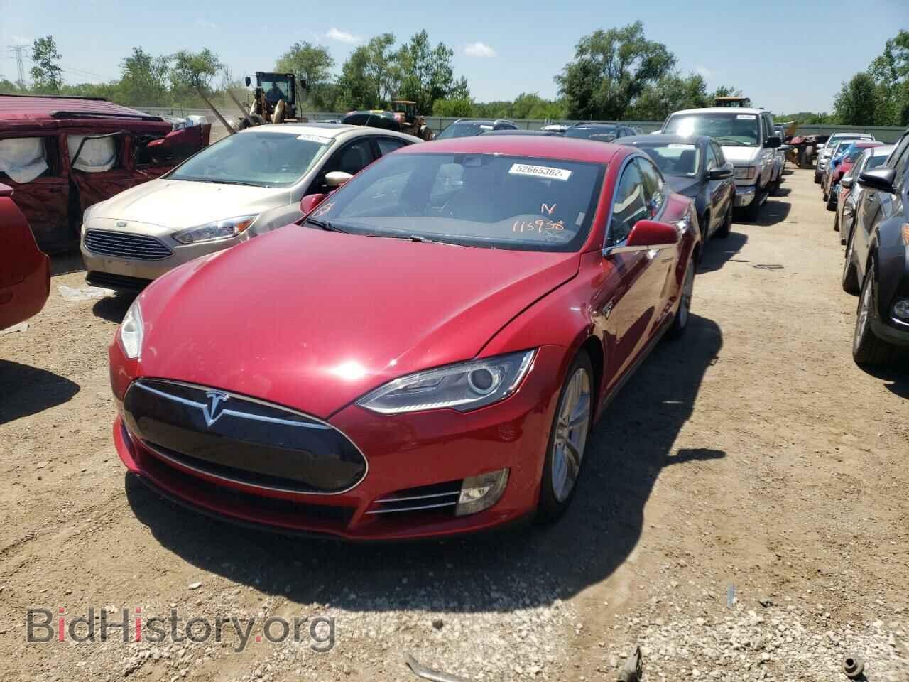 2015 TESLA MODEL S - VIN: 5YJSA1E24FF115958 - Фото 2