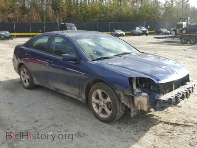 2009 Mitsubishi GALANT Galant ES, blue — VIN 4A3AB36F09E006616, Copart