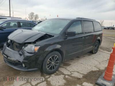 2016 Dodge CARAVAN R/T, черный — VIN 2C4RDGEG4GR196759, Copart