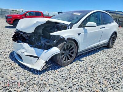 2023 Tesla MODEL X, белый — VIN 7SAXCBE57PF404238, Copart
