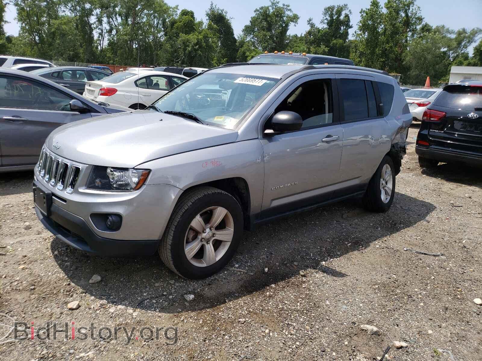 2016 JEEP COMPASS - VIN: 1C4NJDBB0GD719132 - Фото 2