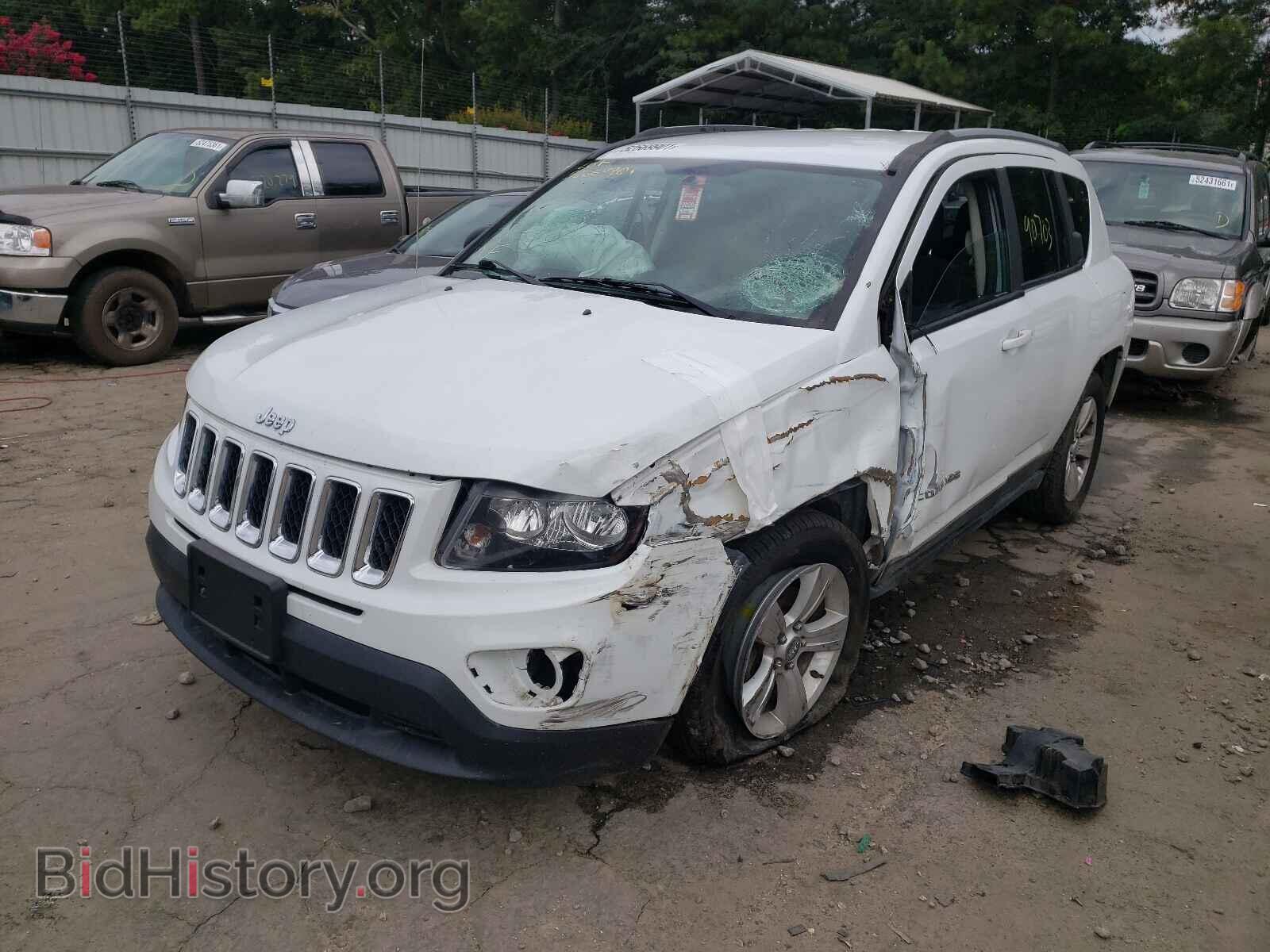 2016 JEEP COMPASS - VIN: 1C4NJDBB2GD617024 - Фото 2