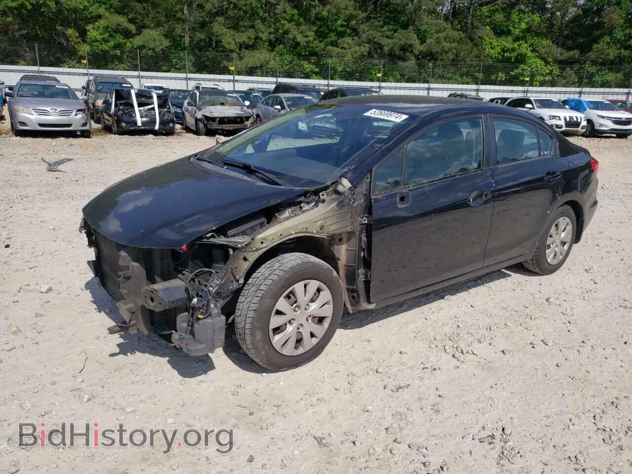 Фотография 2HGFB2F55CH307264 - HONDA CIVIC 2012