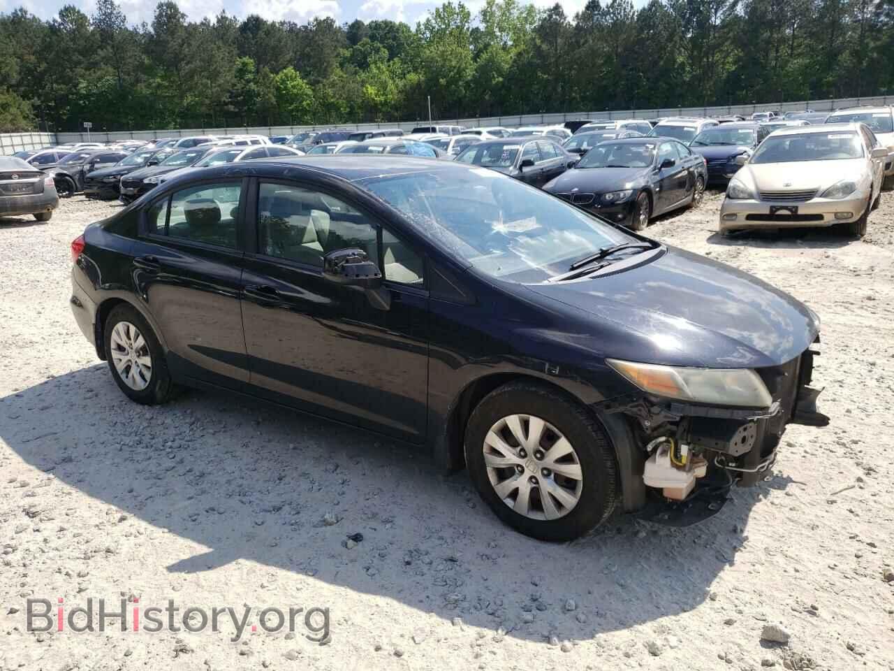 2012 HONDA CIVIC - VIN: 2HGFB2F55CH307264 - Фото 4