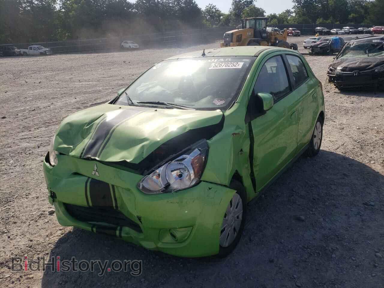 2014 MITSUBISHI MIRAGE - VIN: ML32A3HJ1EH021908 - Фото 2