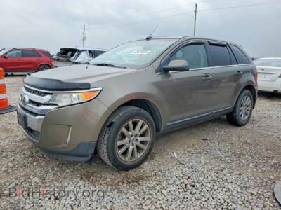 2013 Ford EDGE Limited, tan — VIN 2FMDK3KC8DBA04155, Copart