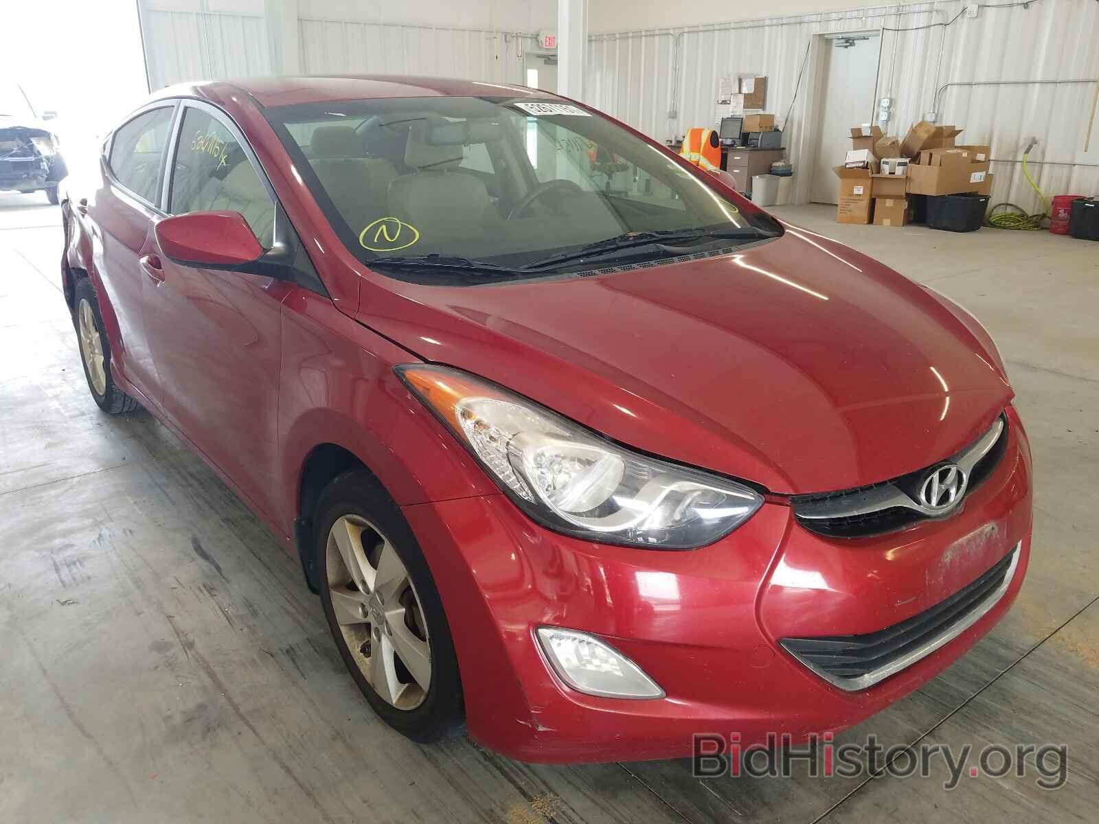 Photo KMHDH4AE3DU631900 - HYUNDAI ELANTRA 2013