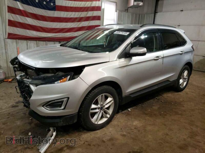 2015 Ford EDGE SEL (VIN 2FMTK4J84FBB62140) — фото 1 из 15, Copart, повреждение: передняя часть