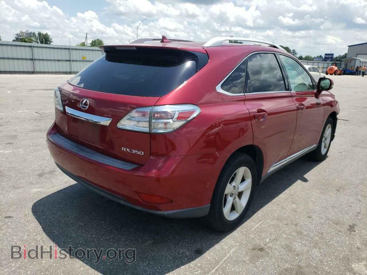 2012 LEXUS RX350 - VIN: 2T2BK1BA4CC133476 - Фото 4