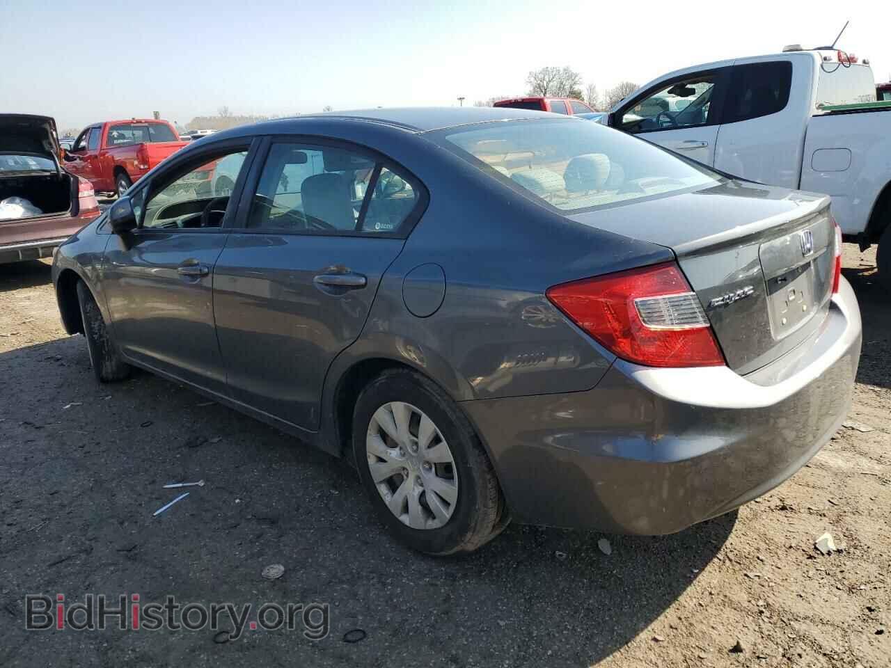 2012 HONDA CIVIC - VIN: 2HGFB2F51CH314454 - Фото 2