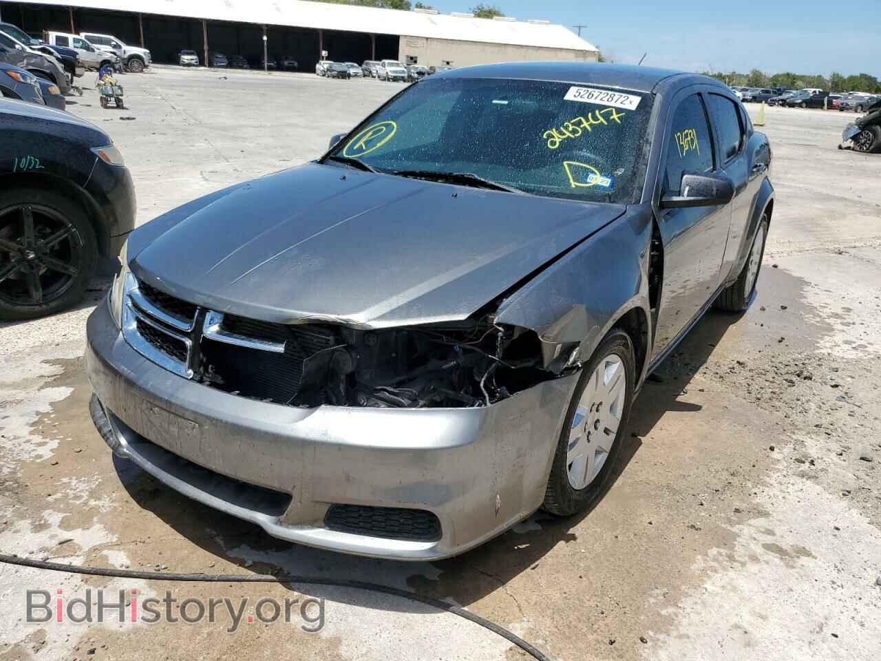 2012 DODGE AVENGER - VIN: 1C3CDZAB4CN243747 - Фото 2