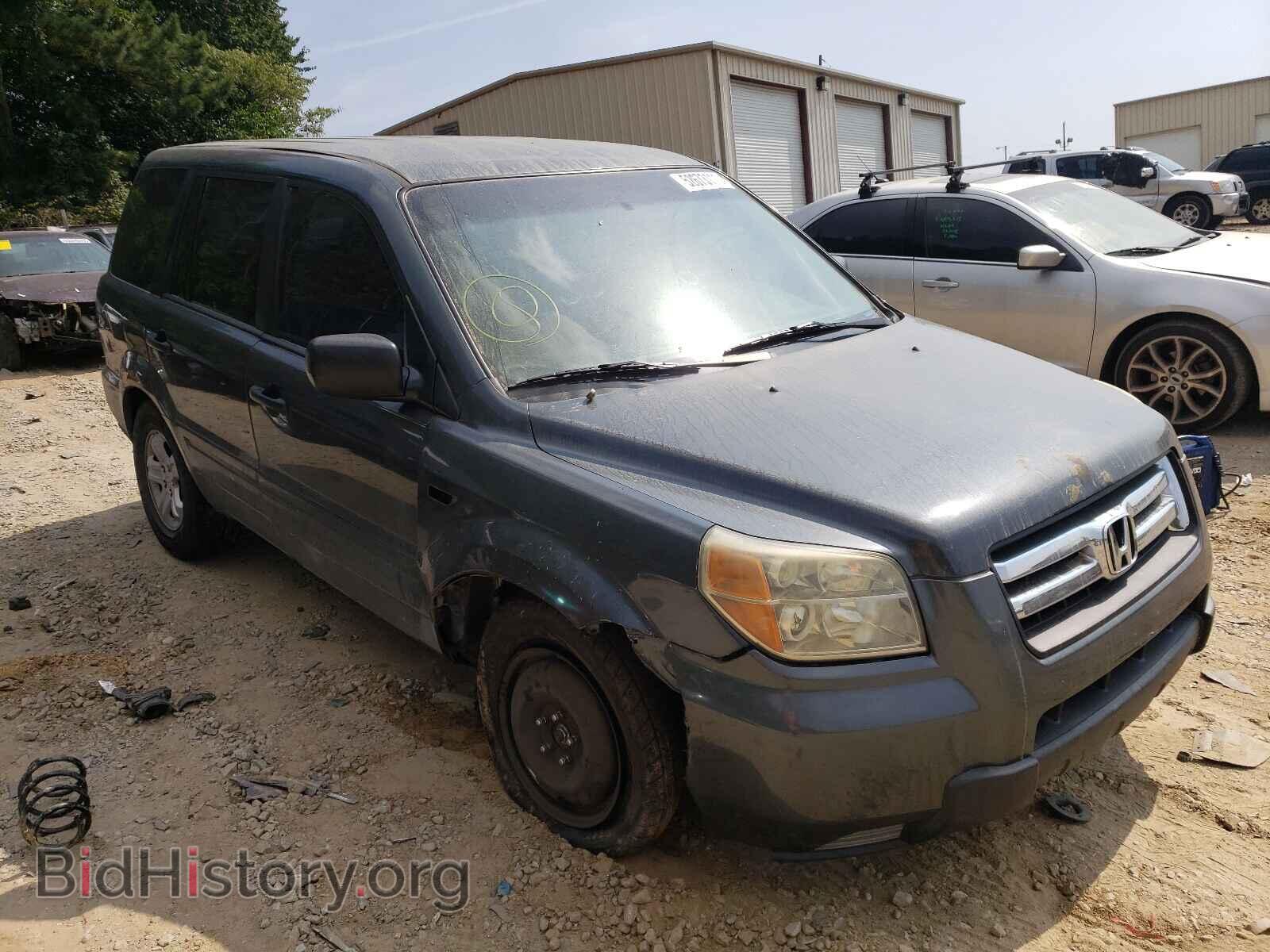 Photo 5FNYF28136B016696 - HONDA PILOT 2006