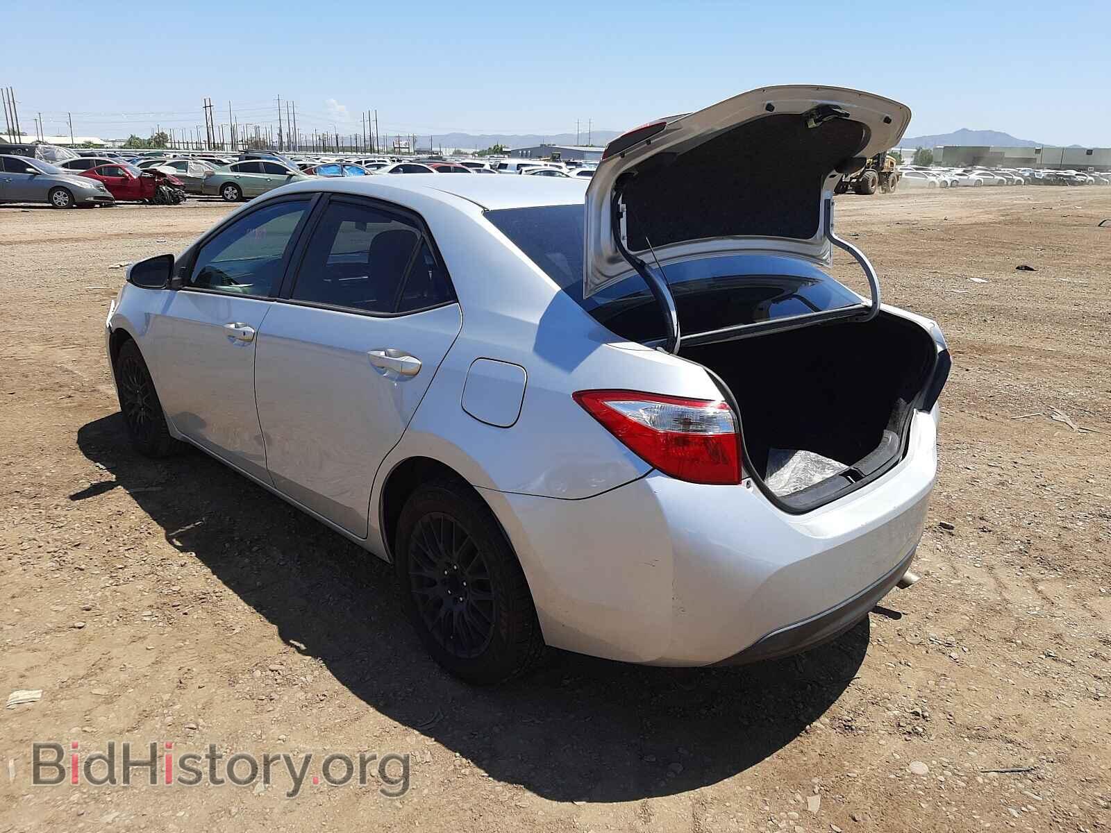 2014 TOYOTA COROLLA - VIN: 5YFBURHE9EP070501 - Фото 3