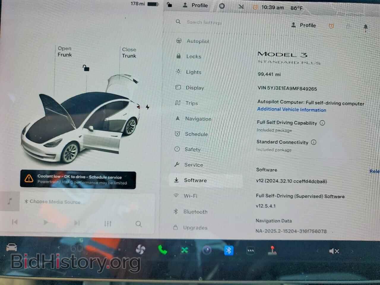 2021 TESLA MODEL 3 - VIN: 5YJ3E1EA9MF849265 - Фото 9