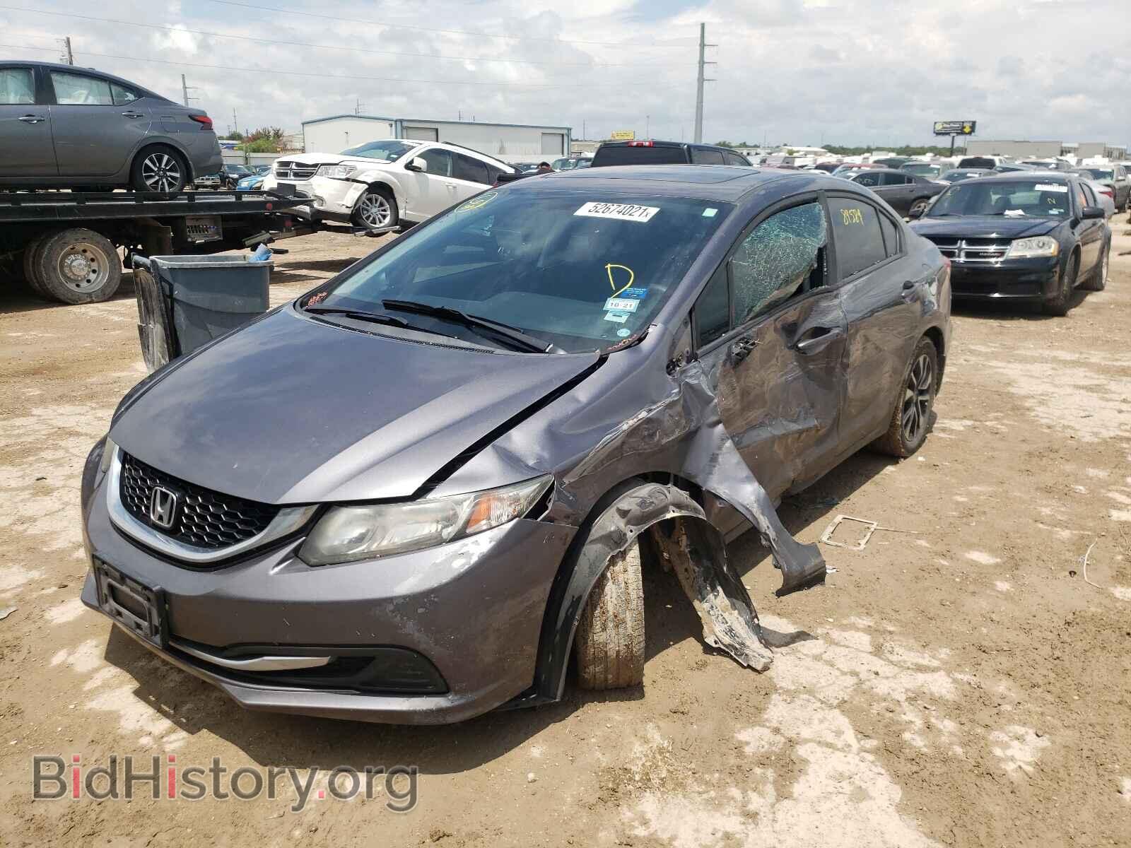 2015 HONDA CIVIC - VIN: 19XFB2F80FE075147 - Фото 2