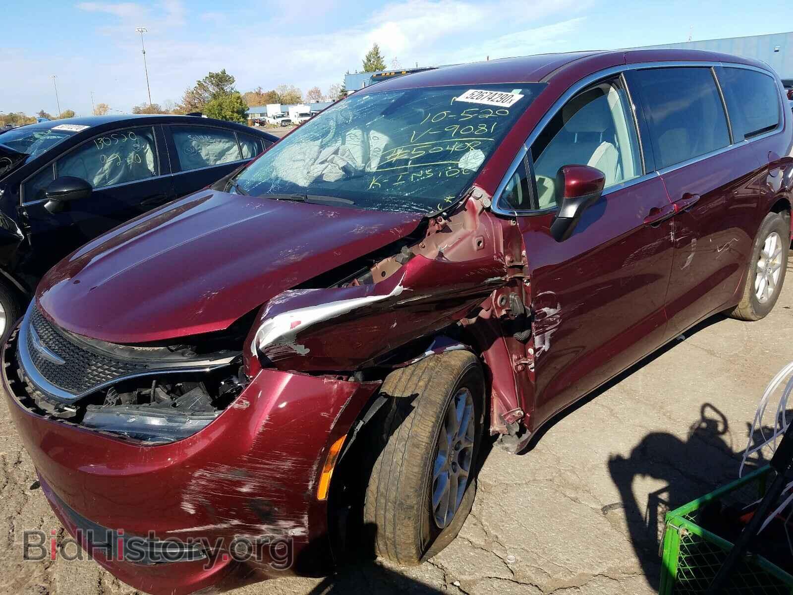 2017 CHRYSLER PACIFICA - VIN: 2C4RC1DG9HR509081 - Photo 2