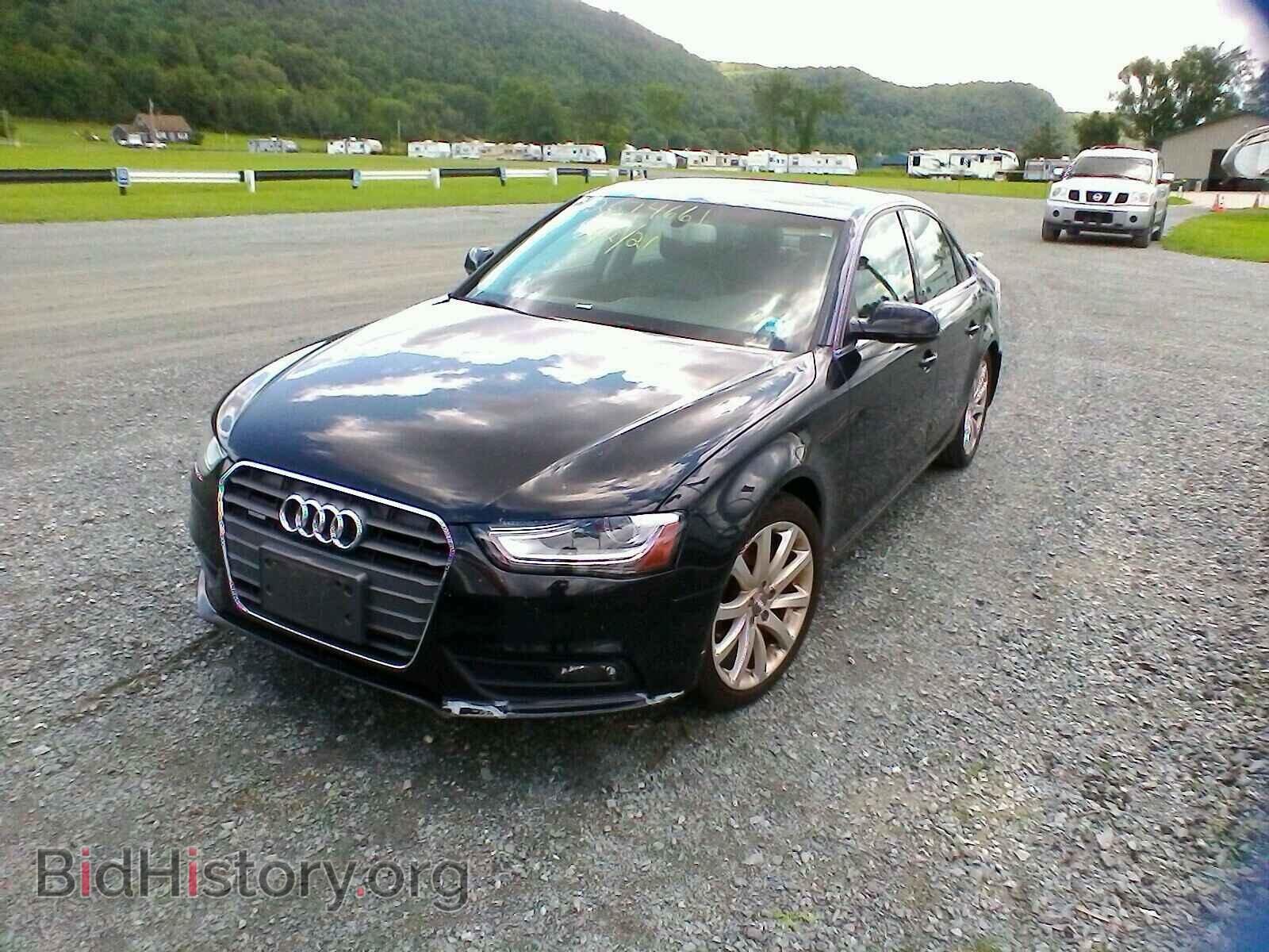 2013 AUDI A4 - VIN: WAUFFAFL2DN041087 - Фото 2