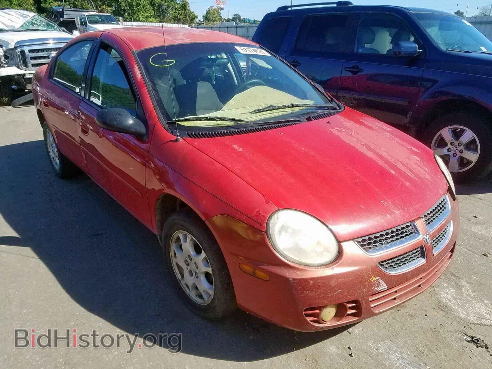 Photo 1B3ES56C65D250231 - DODGE NEON 2005