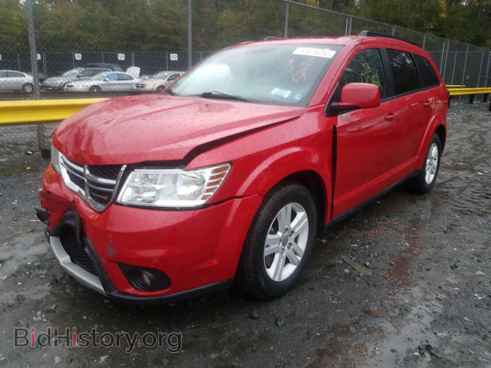 2012 DODGE JOURNEY - VIN: 3C4PDCBB2CT324593 - Фото 2