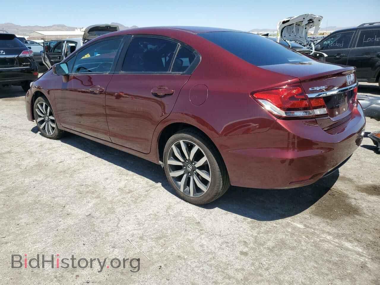 2015 HONDA CIVIC - VIN: 2HGFB2F96FH529013 - Фото 2