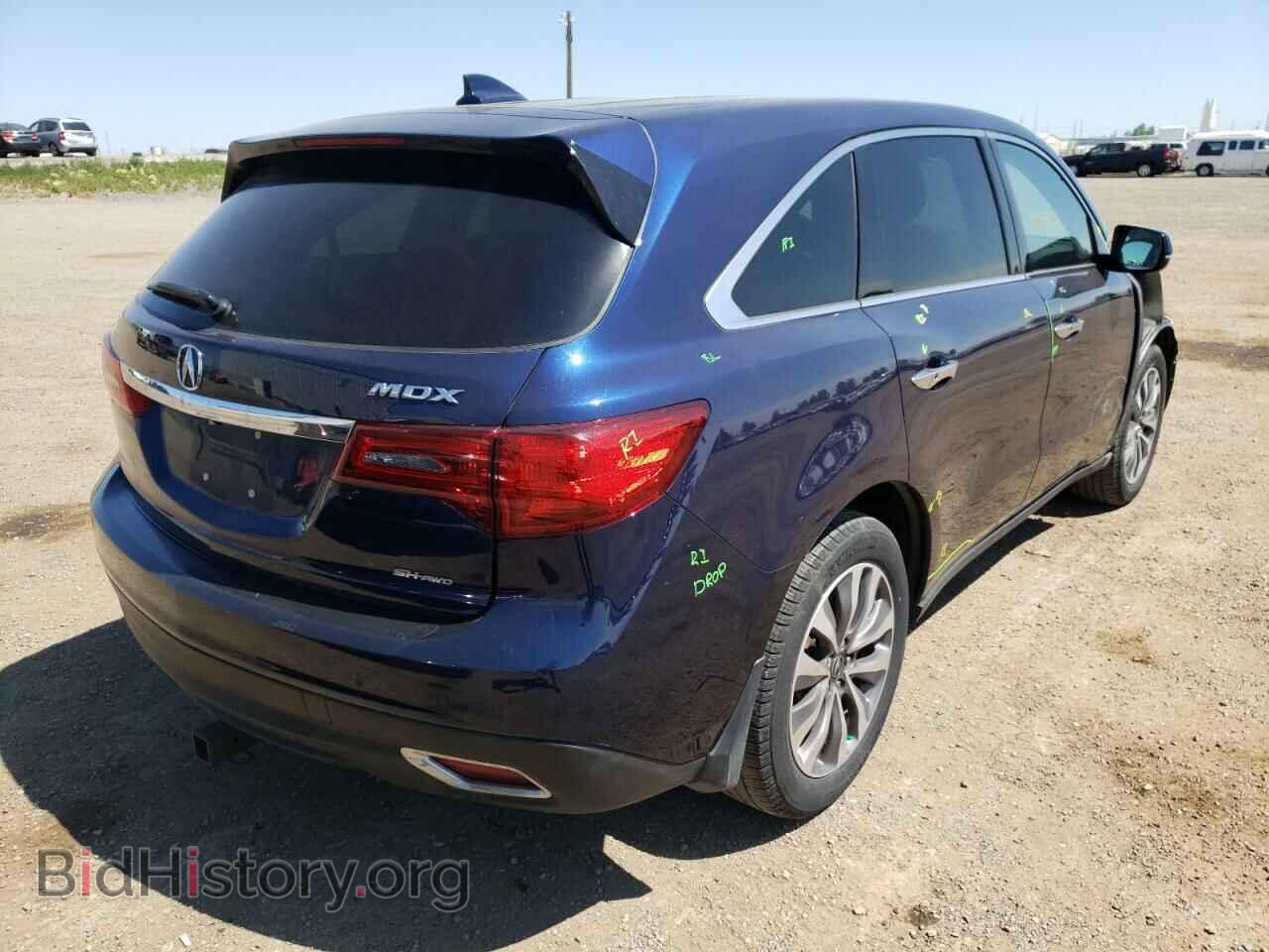 2014 ACURA MDX - VIN: 5FRYD4H6XEB507020 - Photo 4