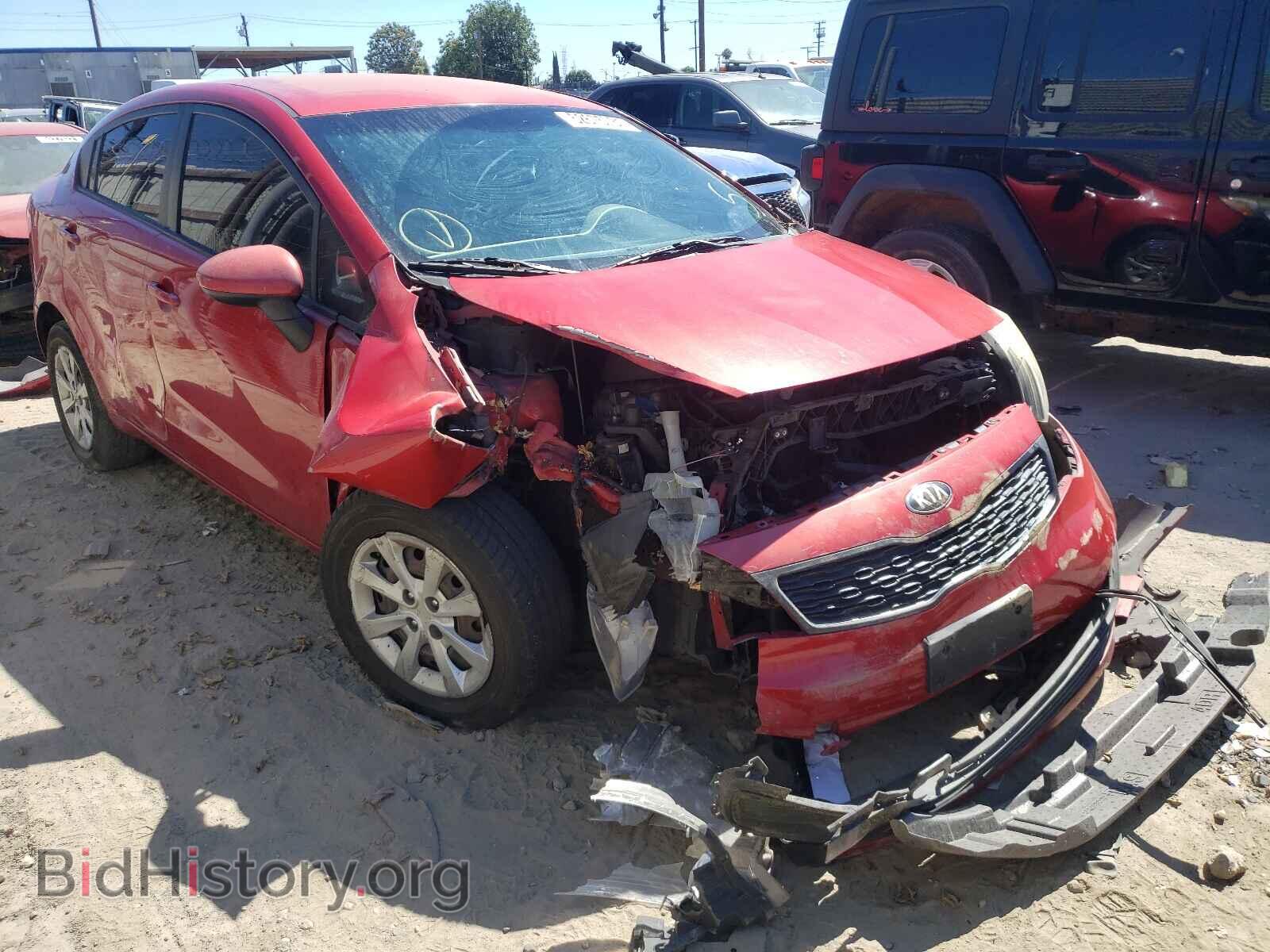 Photo KNADM4A34D6242442 - KIA RIO 2013