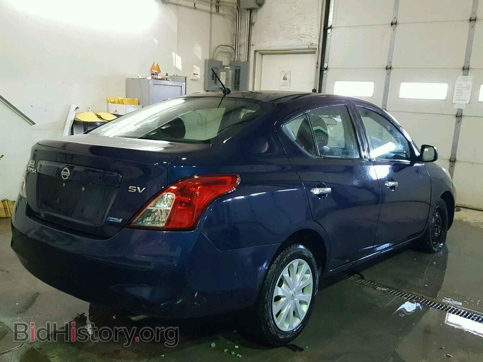 2012 NISSAN VERSA - VIN: 3N1CN7AP8CL822025 - Фото 4