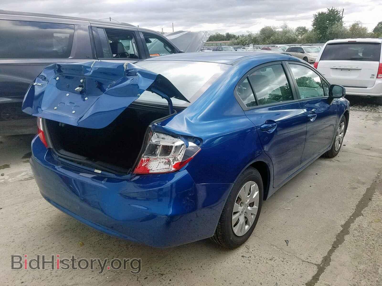 2012 HONDA CIVIC LX - VIN: 19XFB2F59CE342769 - Фото 4