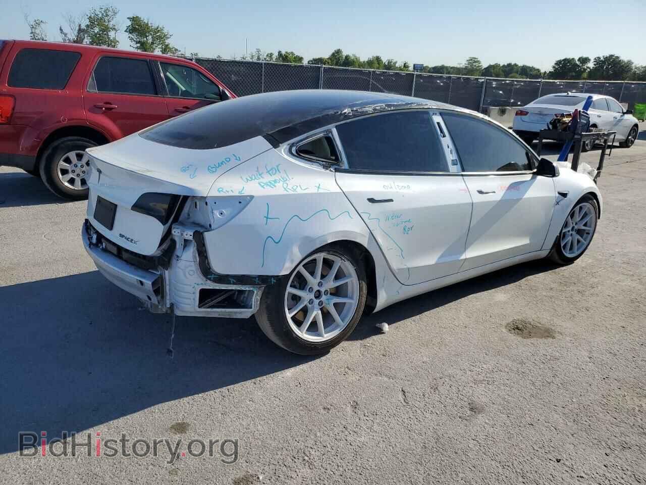 2021 TESLA MODEL 3 - VIN: 5YJ3E1EA9MF838301 - Фото 3