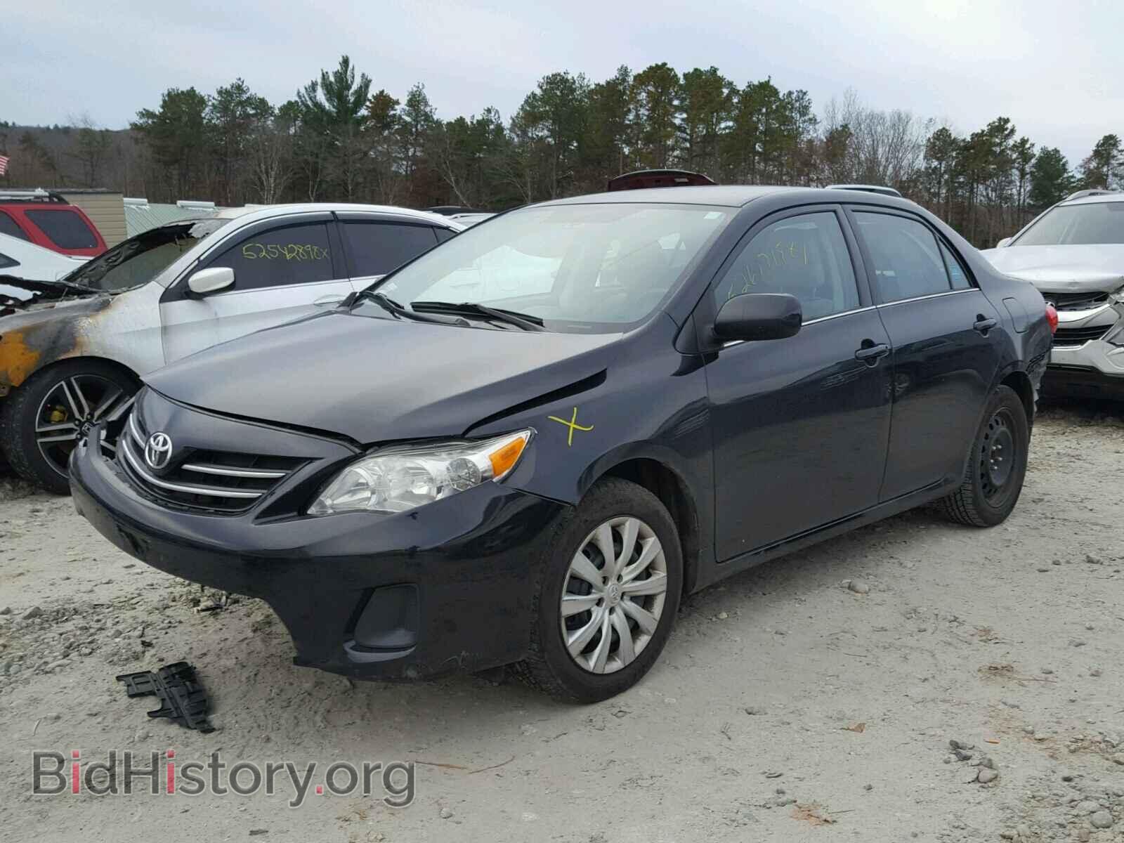 2013 TOYOTA COROLLA BA - VIN: 2T1BU4EE7DC124285 - Фото 2