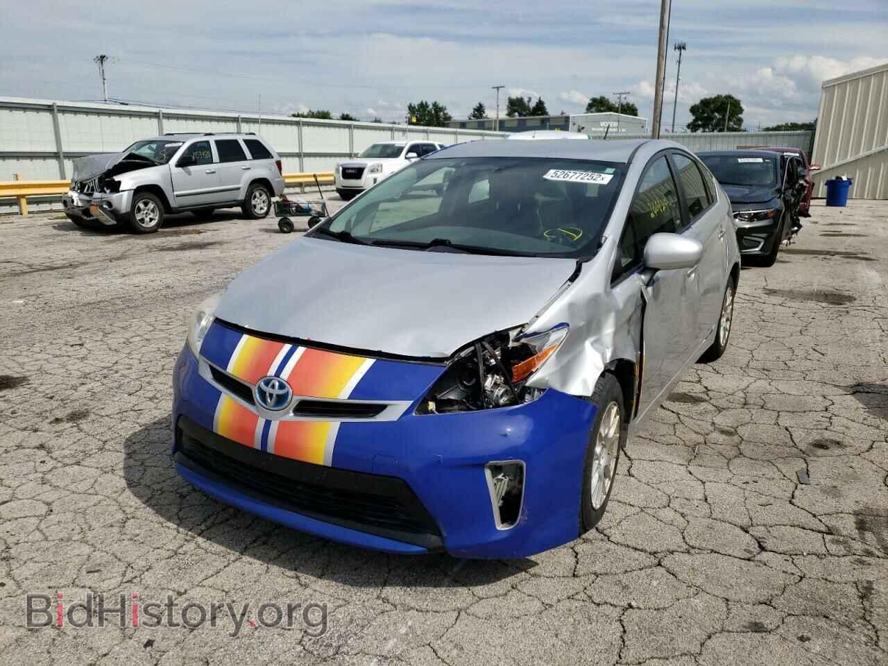2014 TOYOTA PRIUS - VIN: JTDKN3DU8E1760509 - Фото 2