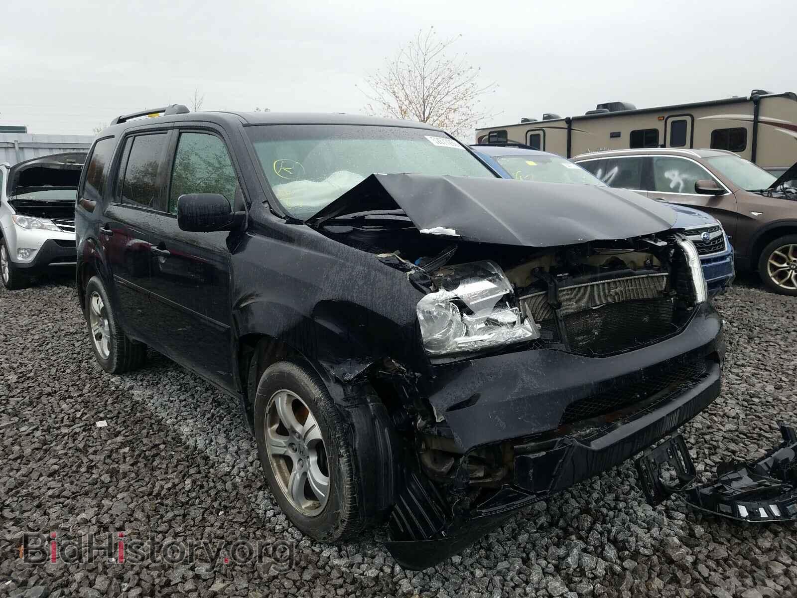Photo 5FNYF4H53CB506419 - HONDA PILOT 2012