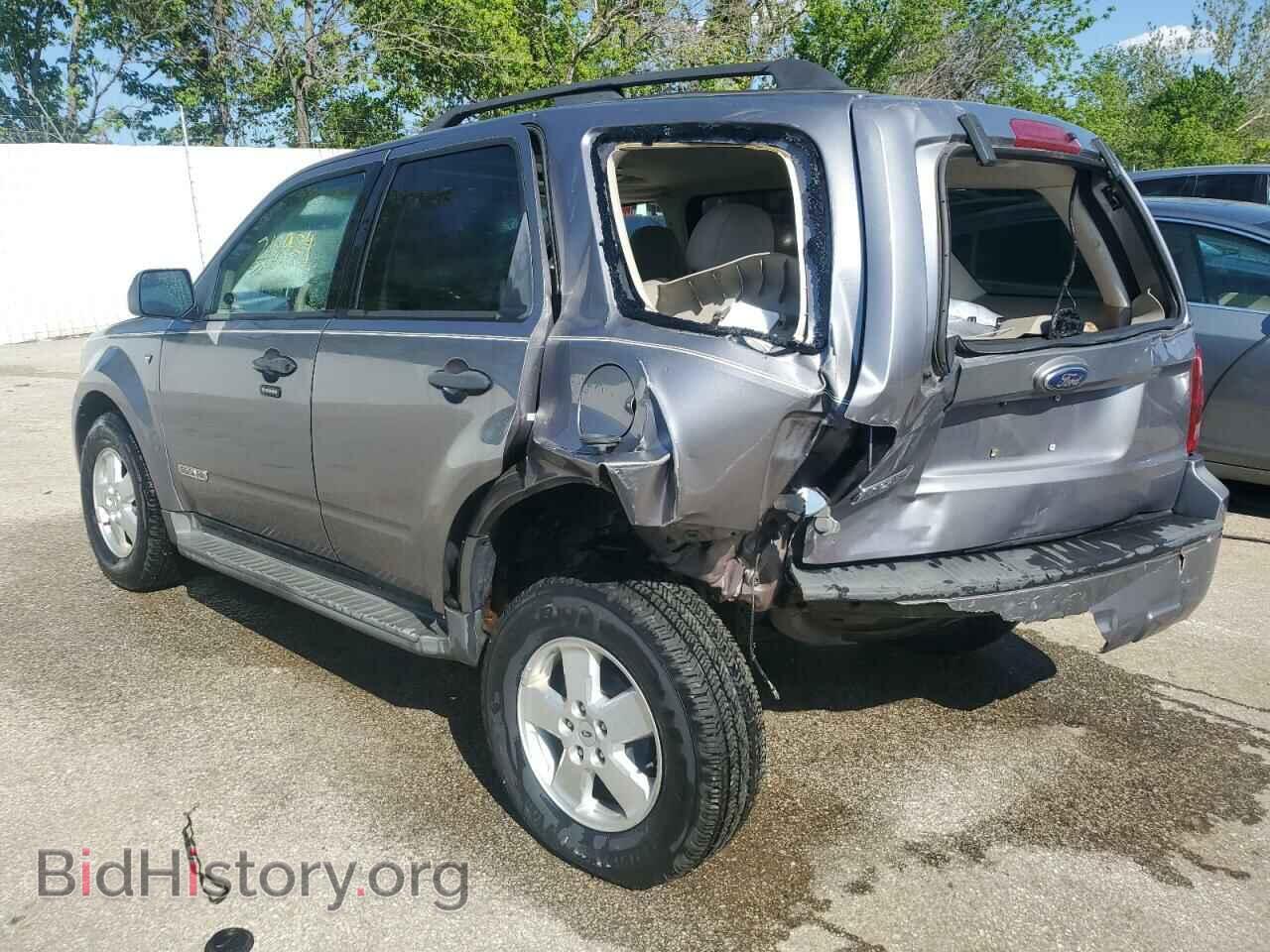 2008 FORD ESCAPE - VIN: 1FMCU031X8KA77833 - Фото 2