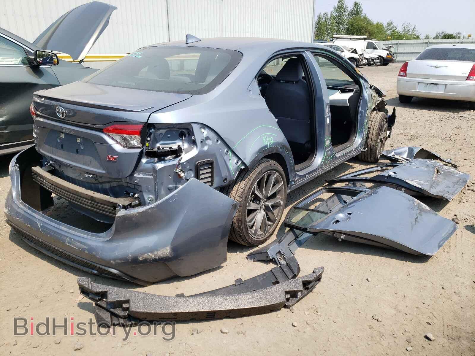 2021 TOYOTA COROLLA - VIN: 5YFS4MCE8MP083085 - Фото 4