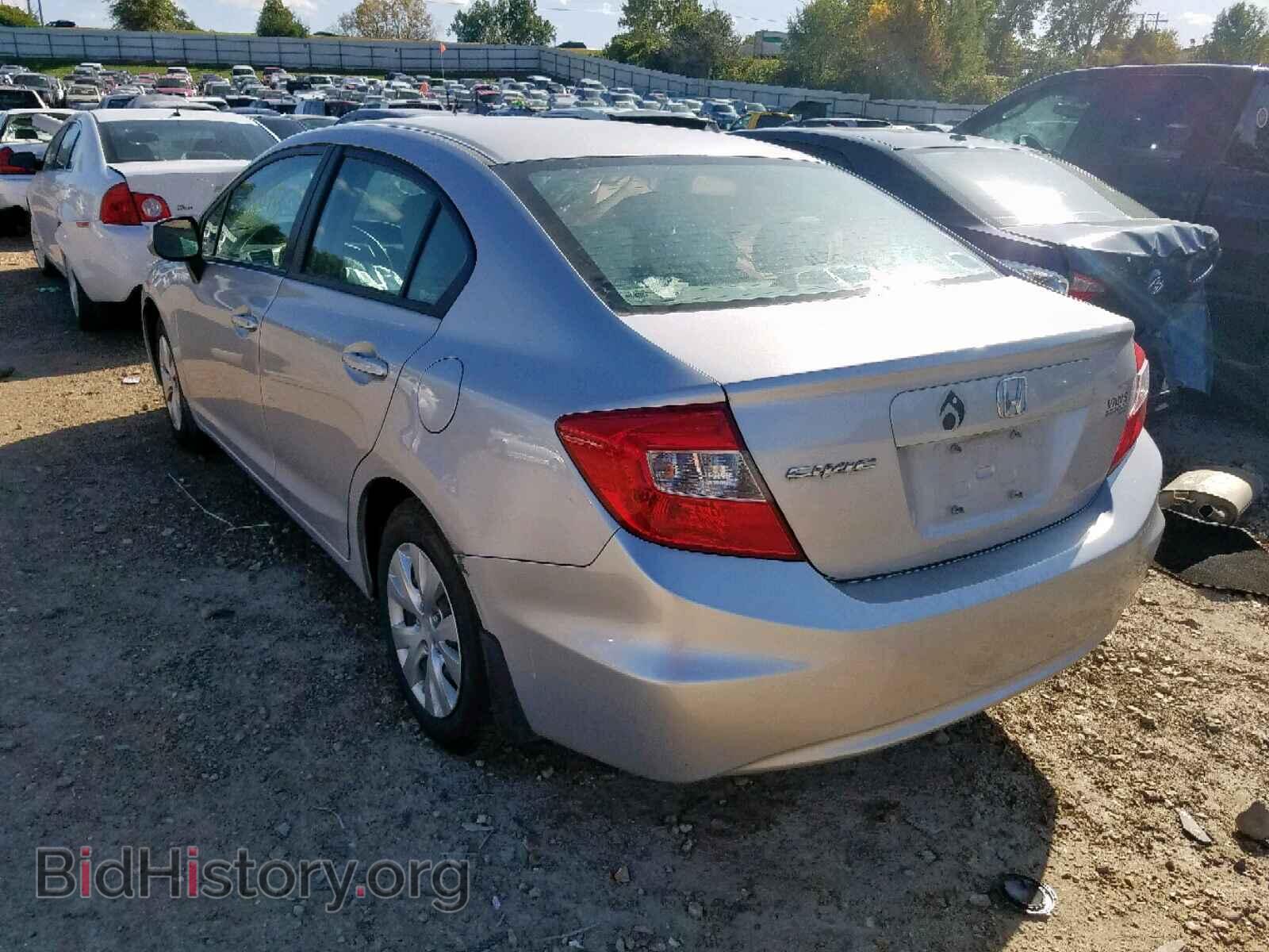 2012 HONDA CIVIC LX - VIN: 19XFB2F51CE009921 - Фото 3