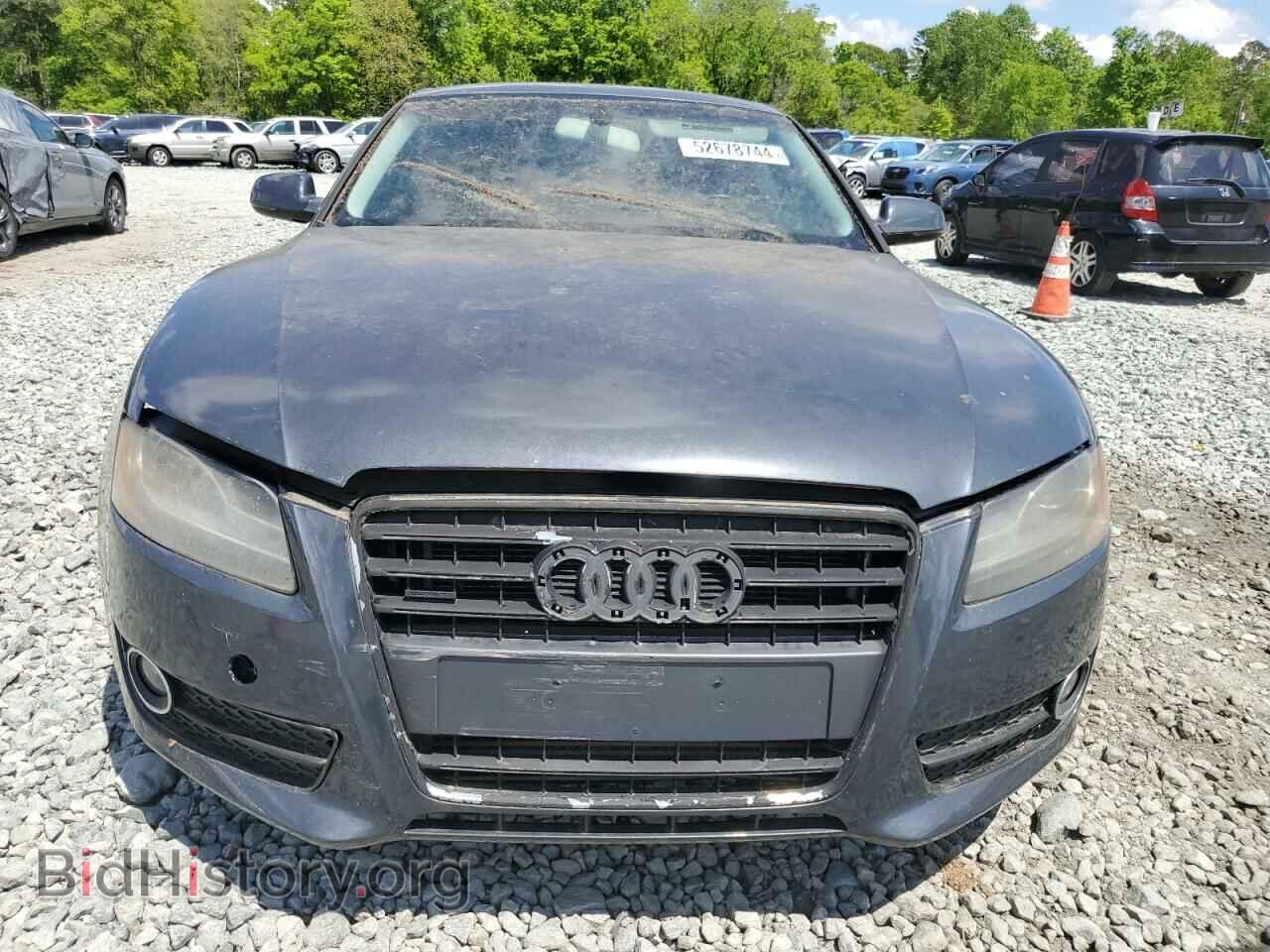 2010 AUDI A5 - VIN: WAULFAFR2AA074858 - Фото 5