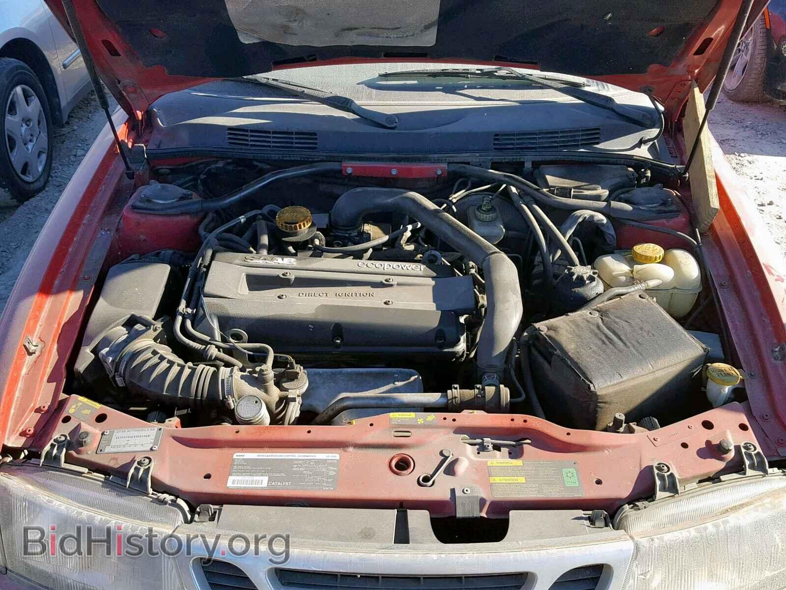 2000 SAAB 9 3 - VIN: YS3DD75H6Y7002263 - Фото 7