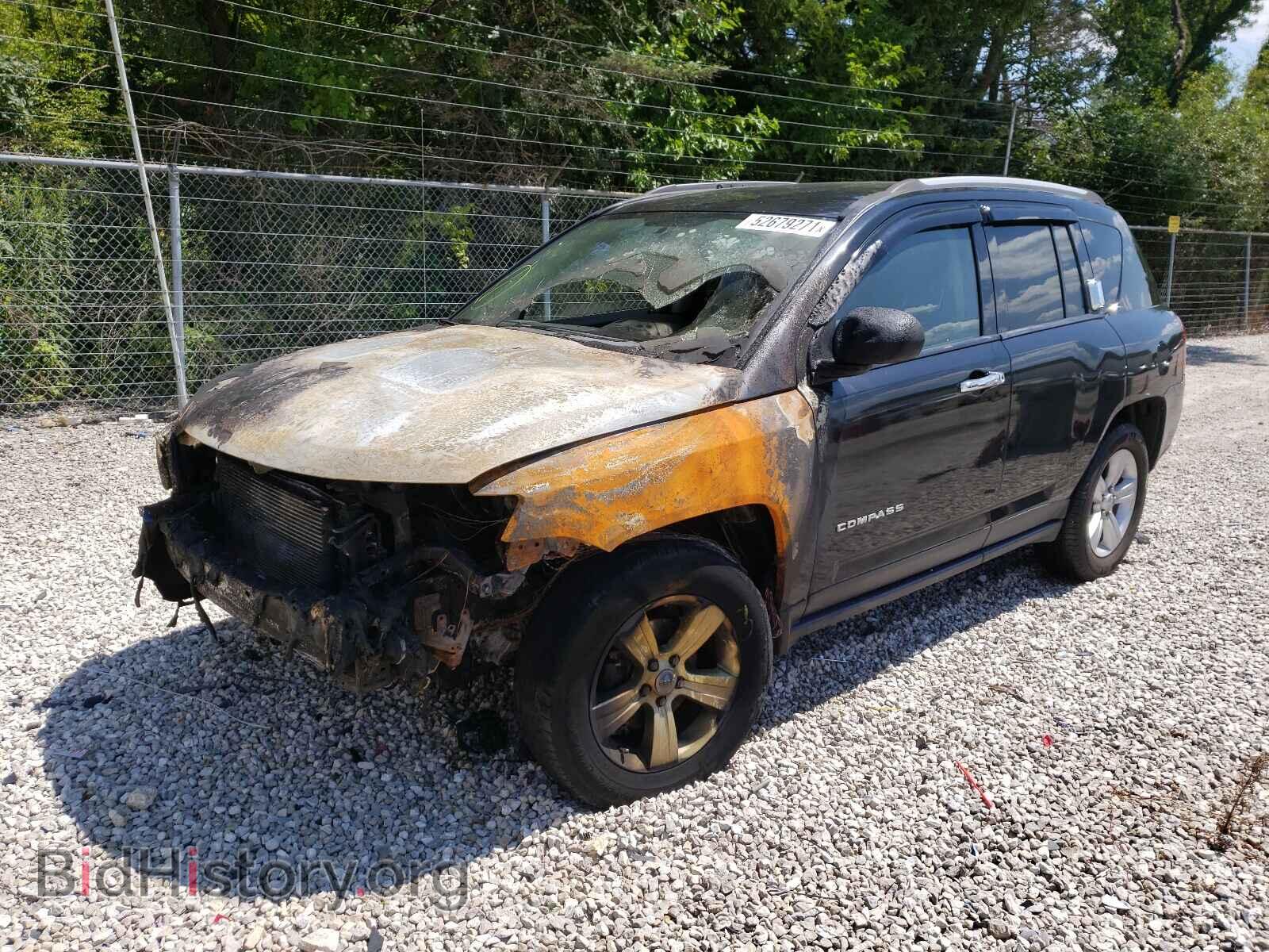 2016 JEEP COMPASS - VIN: 1C4NJDBB4GD686216 - Фото 2