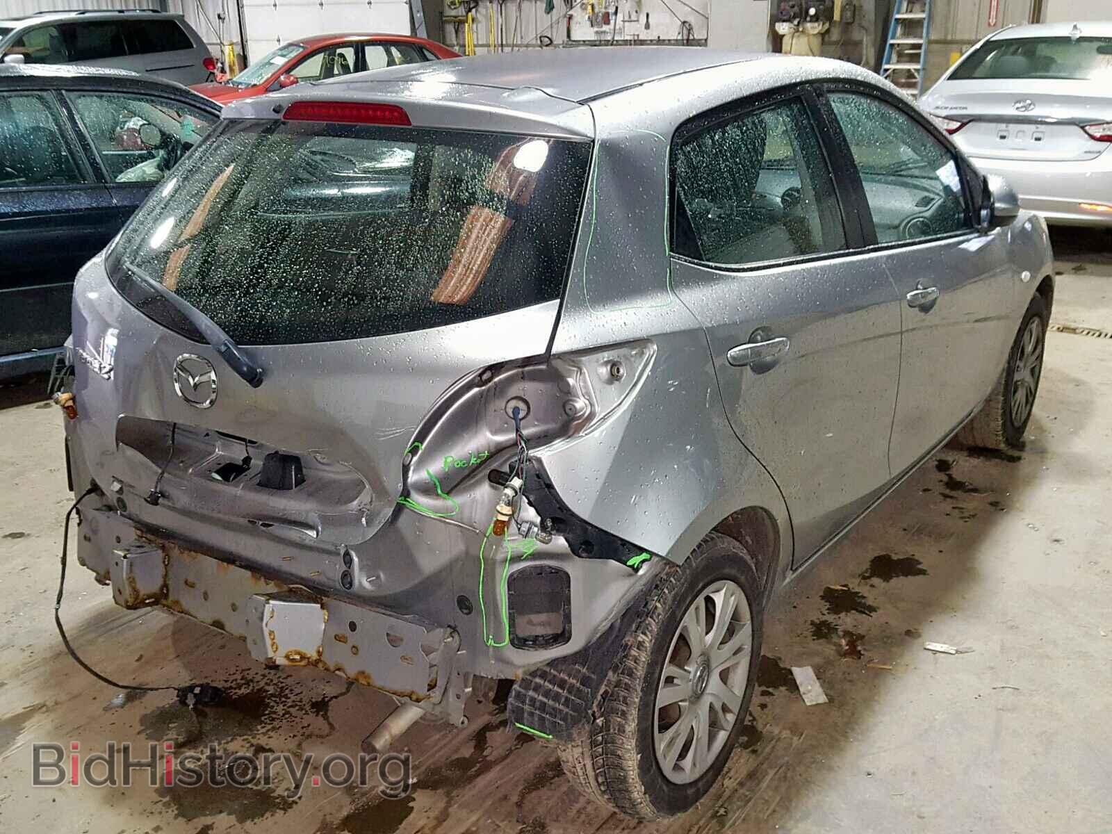 2012 MAZDA 2 - VIN: JM1DE1KY1C0147699 - Фото 4
