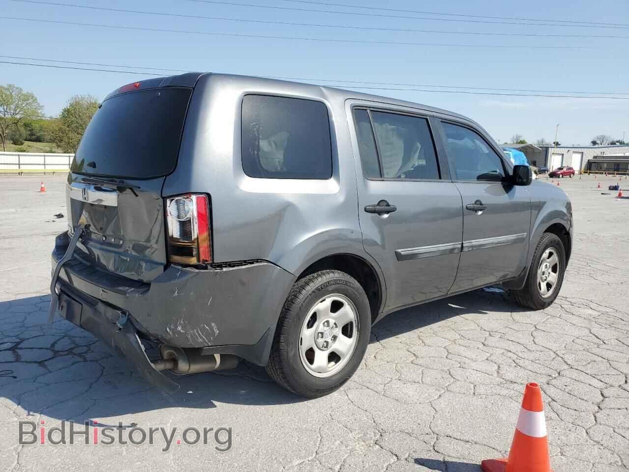 2013 HONDA PILOT - VIN: 5FNYF3H22DB002042 - Фото 3