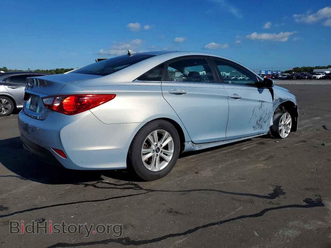 2014 HYUNDAI SONATA - VIN: 5NPEB4AC0EH851421 - Фото 3