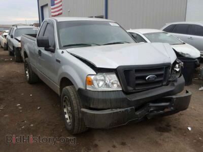 2007 Ford F150, серебристый — VIN 1FTRF12247KB63131, Copart