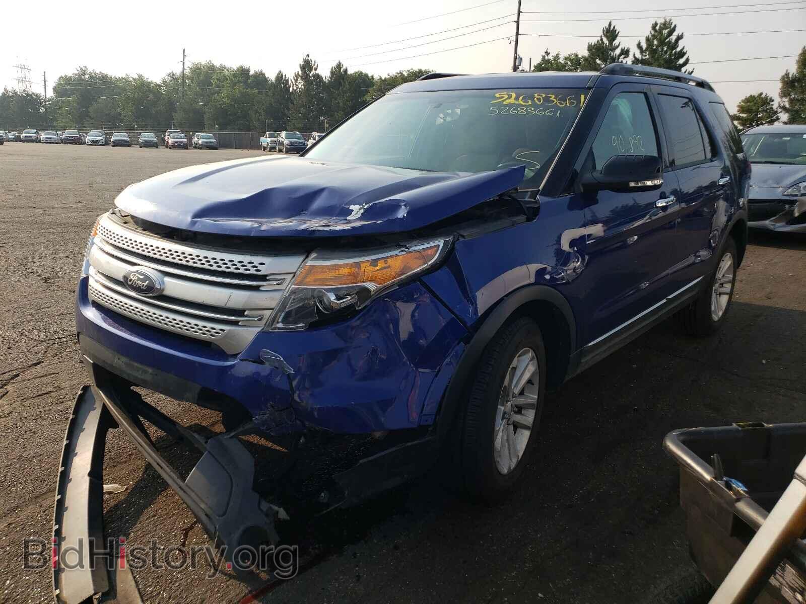 2014 FORD EXPLORER - VIN: 1FM5K8D82EGB37921 - Фото 2
