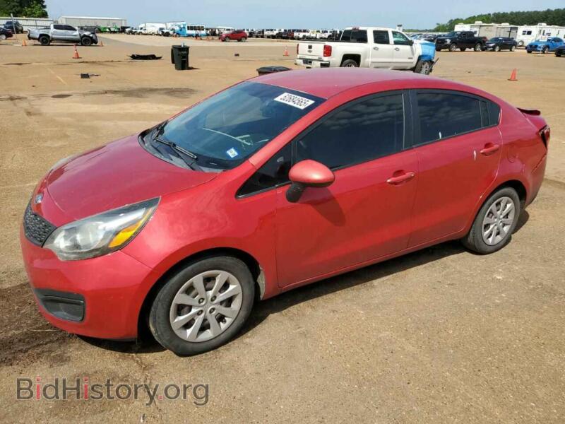 2012 Kia RIO LX (VIN KNADM4A30C6094367) — фото 1 из 12, Copart, повреждение: задняя часть