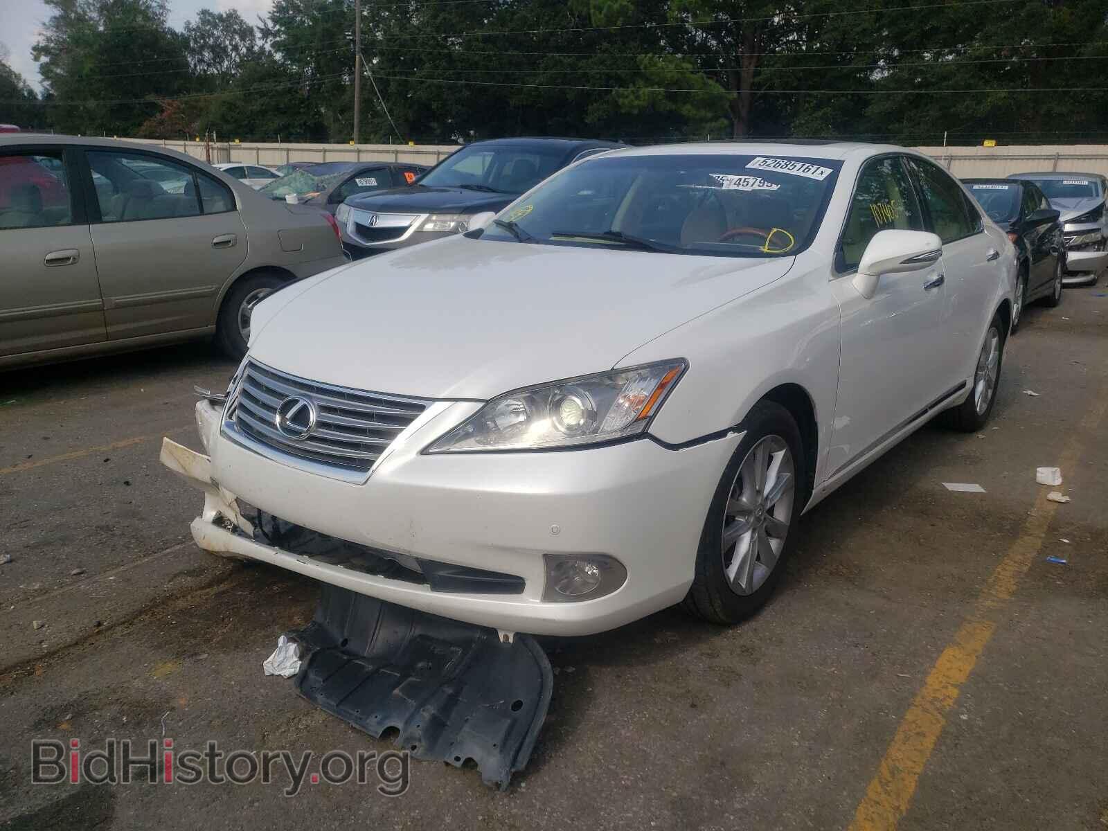 2010 LEXUS ES350 - VIN: JTHBK1EG8A2350107 - Фото 2
