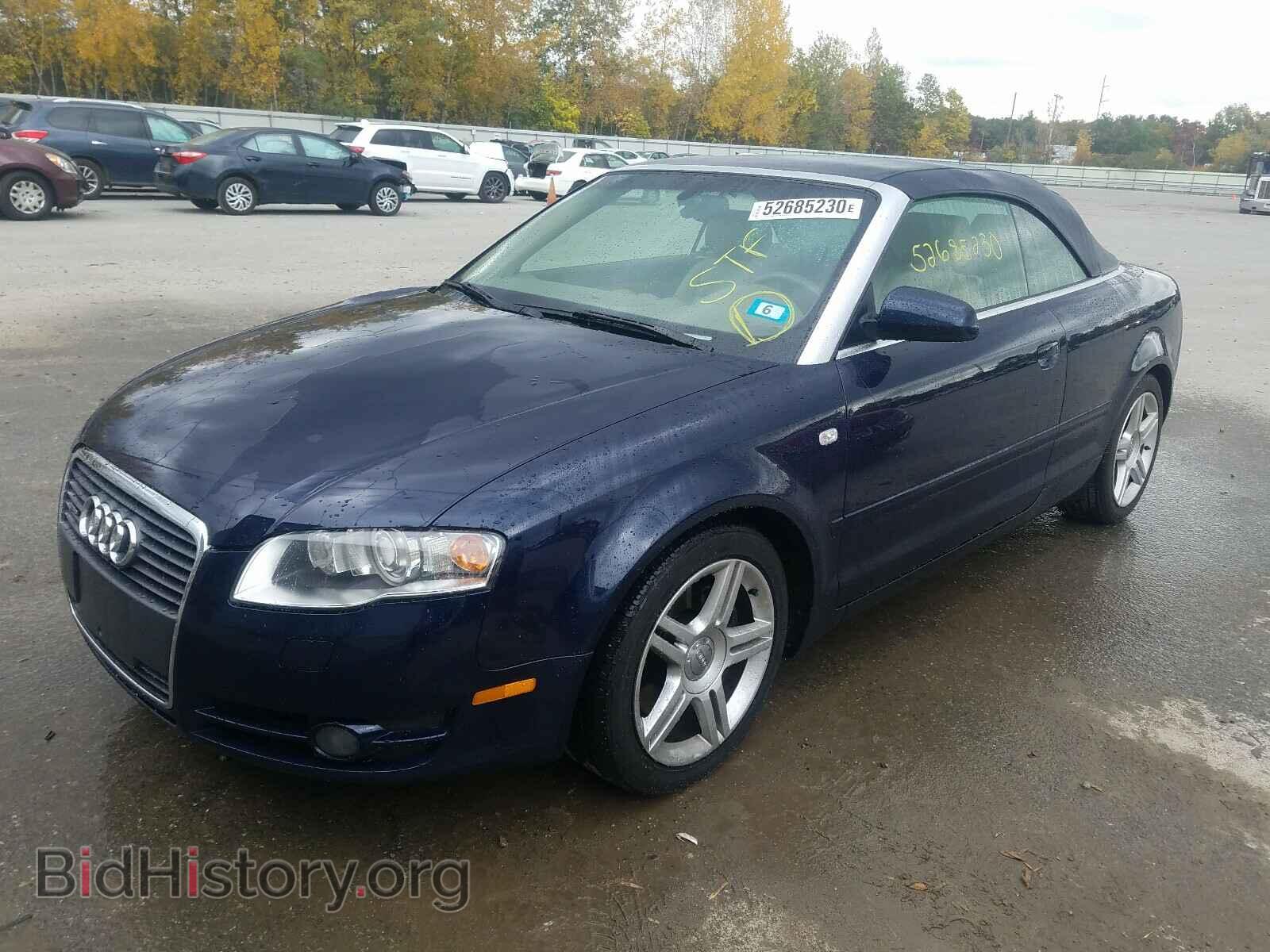 2007 AUDI A4 - VIN: WAUDF48H97K017733 - Фото 2