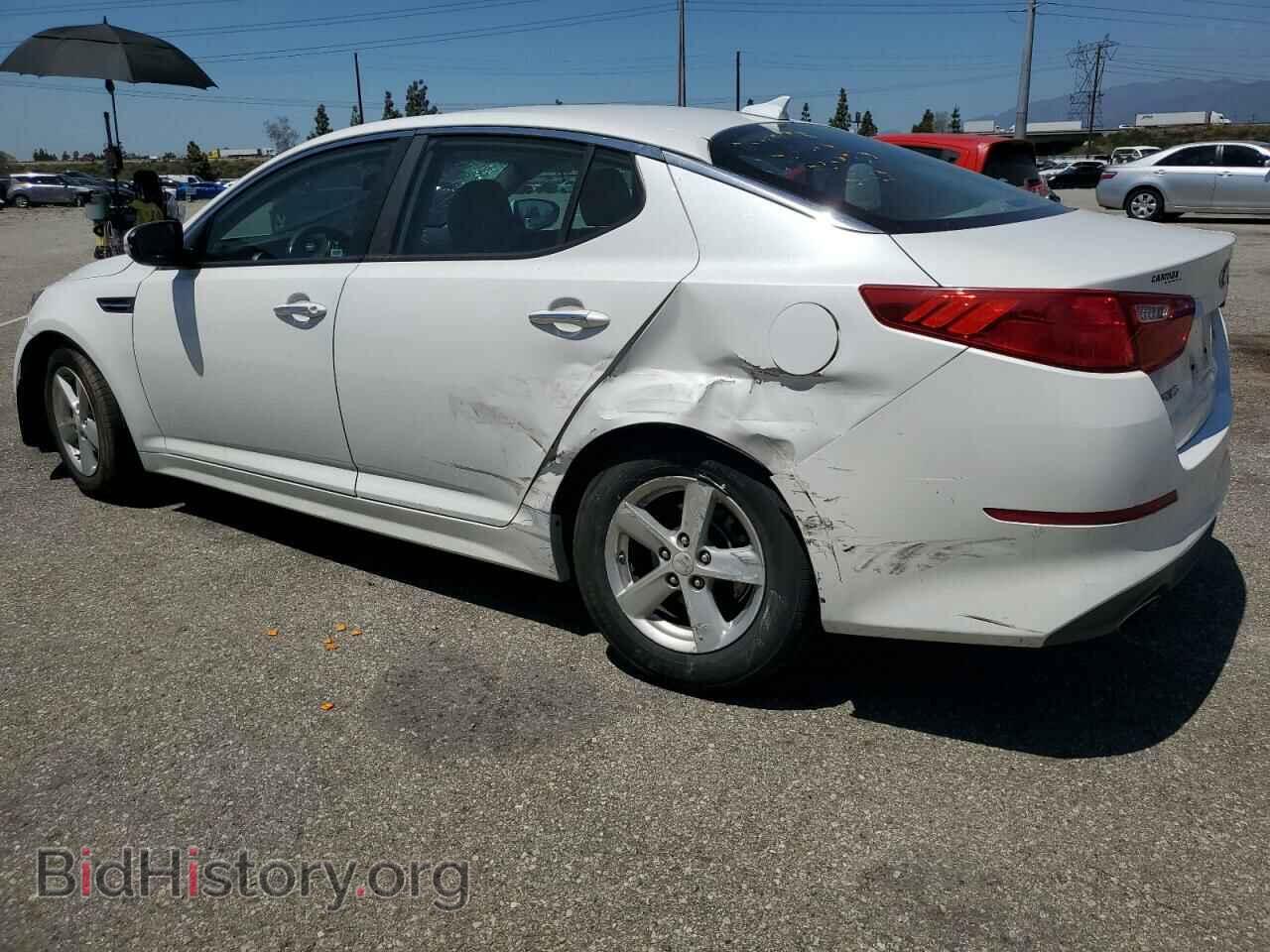 2015 KIA OPTIMA - VIN: KNAGM4A76F5650546 - Фото 2